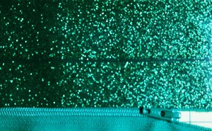 glitter vinyl forest