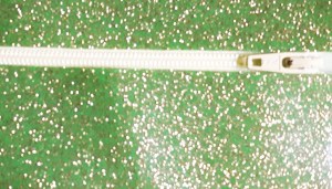 glitter vinyl lime